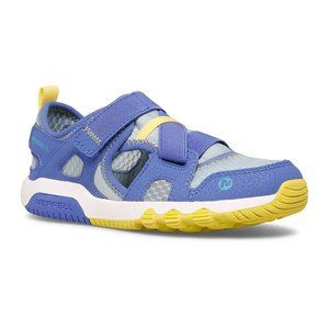 NEW Merrell Sizes 10-13 Kid's Hydro Free Roam Monarch Sneaker Marlin/Limelight